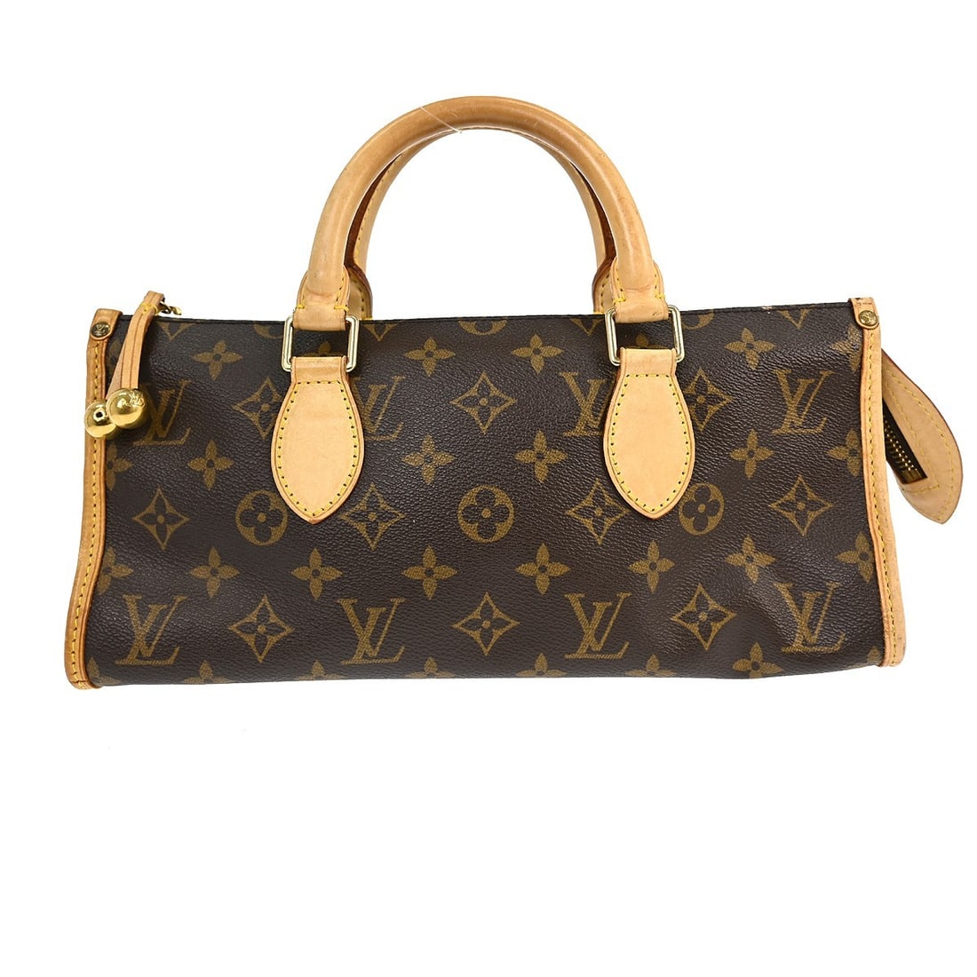 Louis Vuitton Popincourt Monogram Canvas Medium Top Handle Bag Brown: Louis Vuitton Popincourt Monogram Canvas Medium Top Handle Bag Brown The Louis Vuitton Monogram Popincourt handbag showcases the classic monogram canvas with leather accents. Designed in a medium size