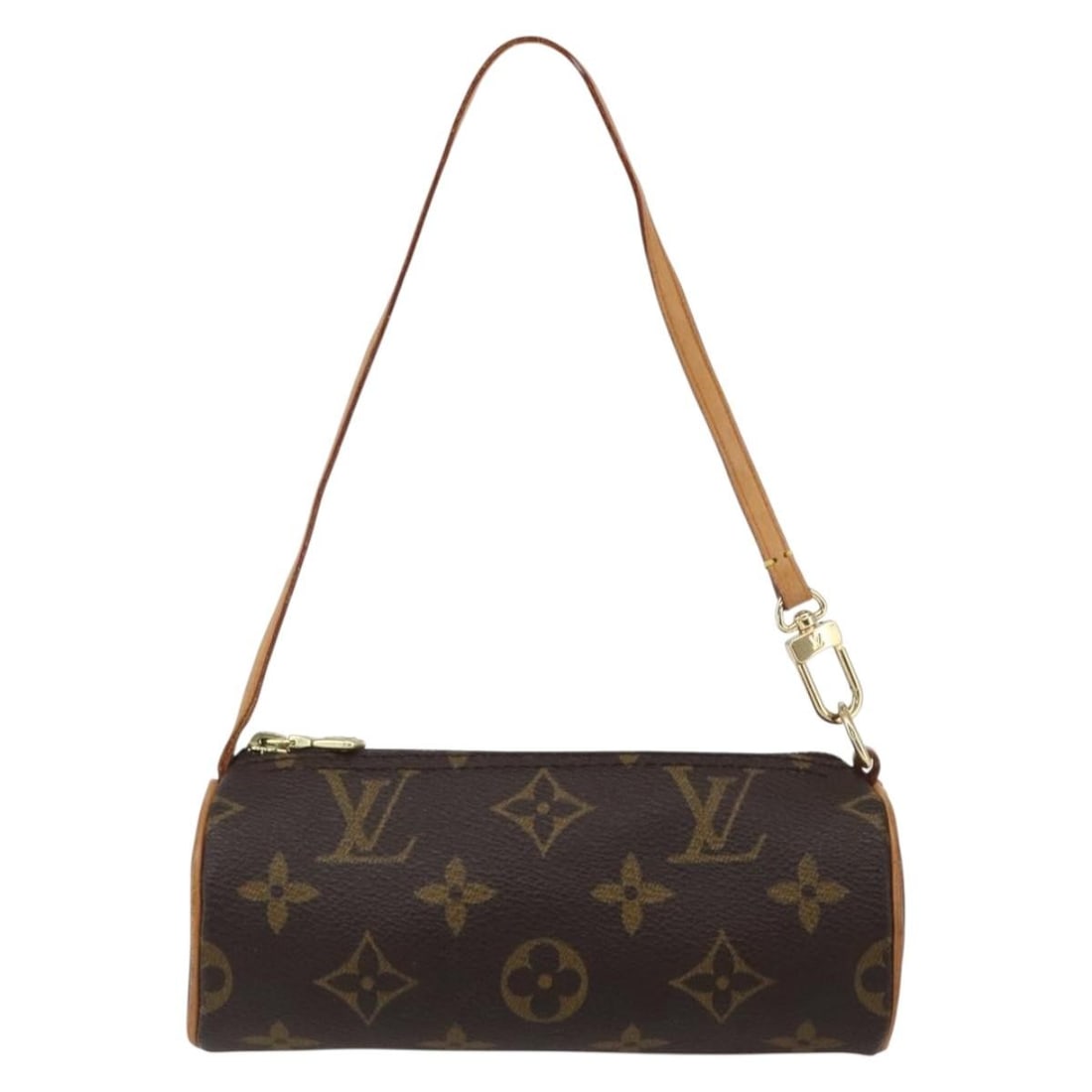 Papillon Pochette Brown Canvas Bag by Louis Vuitton: Papillon Pochette Brown Canvas Bag by Louis Vuitton This Louis Vuitton Papillon Pochette features the iconic Monogram canvas in brown and is designed for women. The bag is crafted from canvas and was 