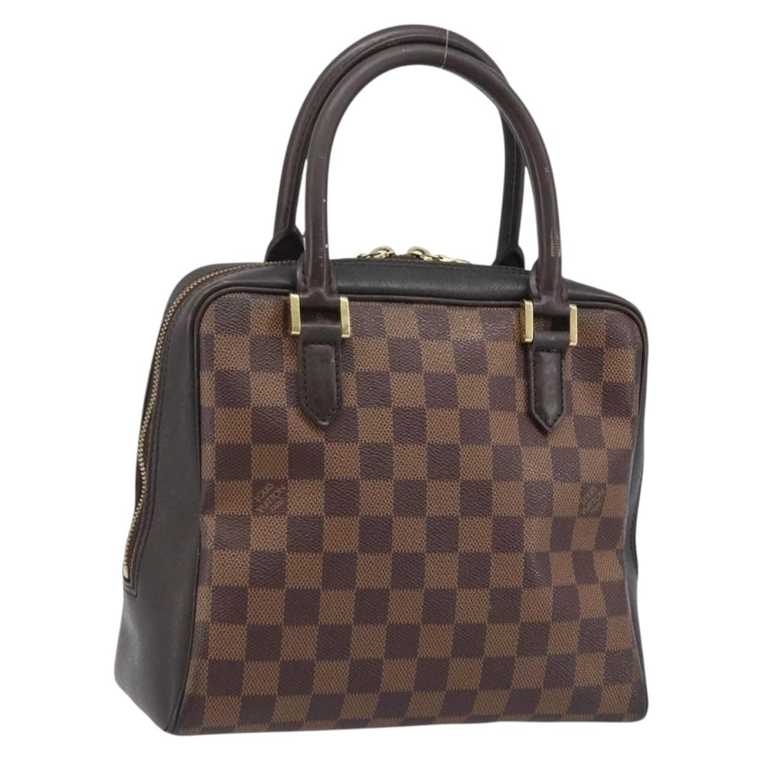 Louis Vuitton Brera Damier Ebene Canvas Women's Handbag N51150 France: Louis Vuitton Brera Damier Ebene Canvas Women's Handbag N51150 France This Louis Vuitton Damier Ebene Brera handbag features the signature Damier Ebene canvas in a classic checkered pattern. Designed 