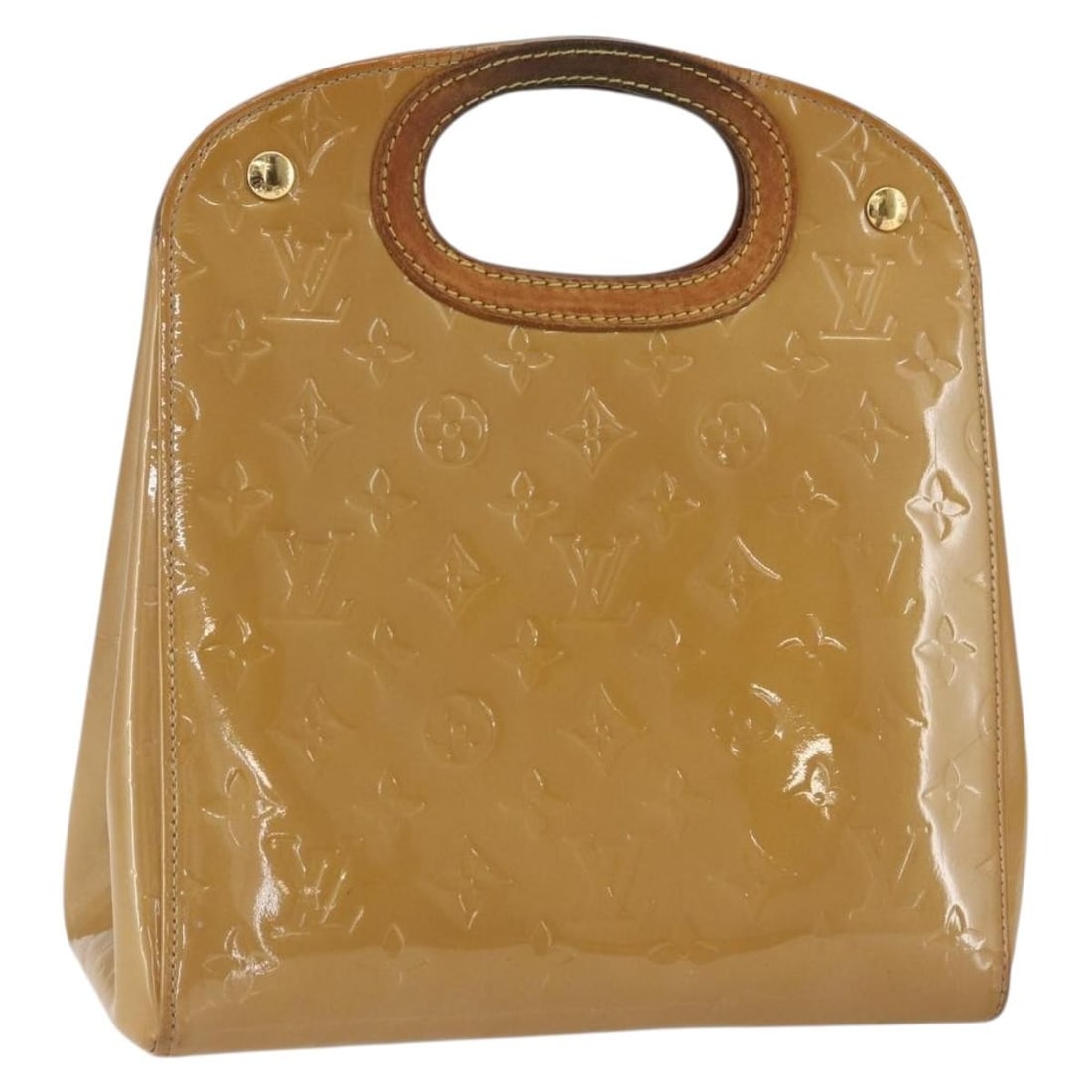 Louis Vuitton Maple Drive Vernis Patent Leather Handbag Noisette M91376 (1 of 18)