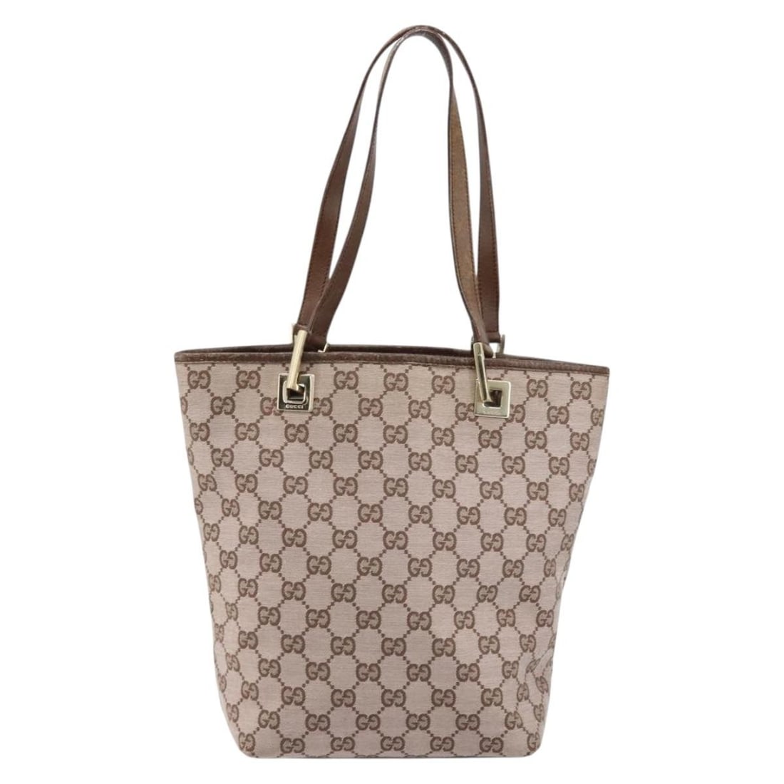 Brown GG Canvas Gucci Vintage Bucket Shopping Tote Bag 17cm x 24cm x 9cm (1 of 18)