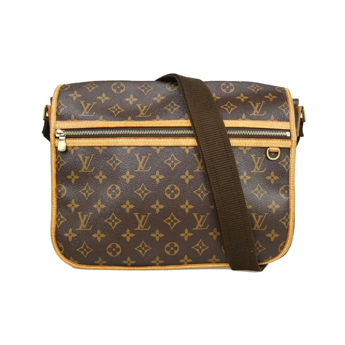 Louis Vuitton Bosphore GM Monogram Messenger Bag M40105 Brown Canvas: Louis Vuitton Bosphore GM Monogram Messenger Bag M40105 Brown Canvas This Louis Vuitton Messenger Bosphore GM shoulder bag features the iconic Monogram canvas leather exterior with a brown crossbody s