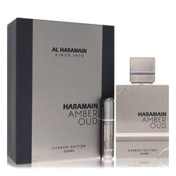 Al Haramain Amber Oud Carbon Edition Eau De Parfum Spray (Unisex) By Al Haramain: Al Haramain Amber Oud Carbon Edition Eau De Parfum Spray (Unisex) By Al Haramain Al Haramain Amber Oud Carbon Edition Cologne by Al Haramain Size: 6.7 oz Eau De Parfum Spray PLEASE NOTE: Framed, Large