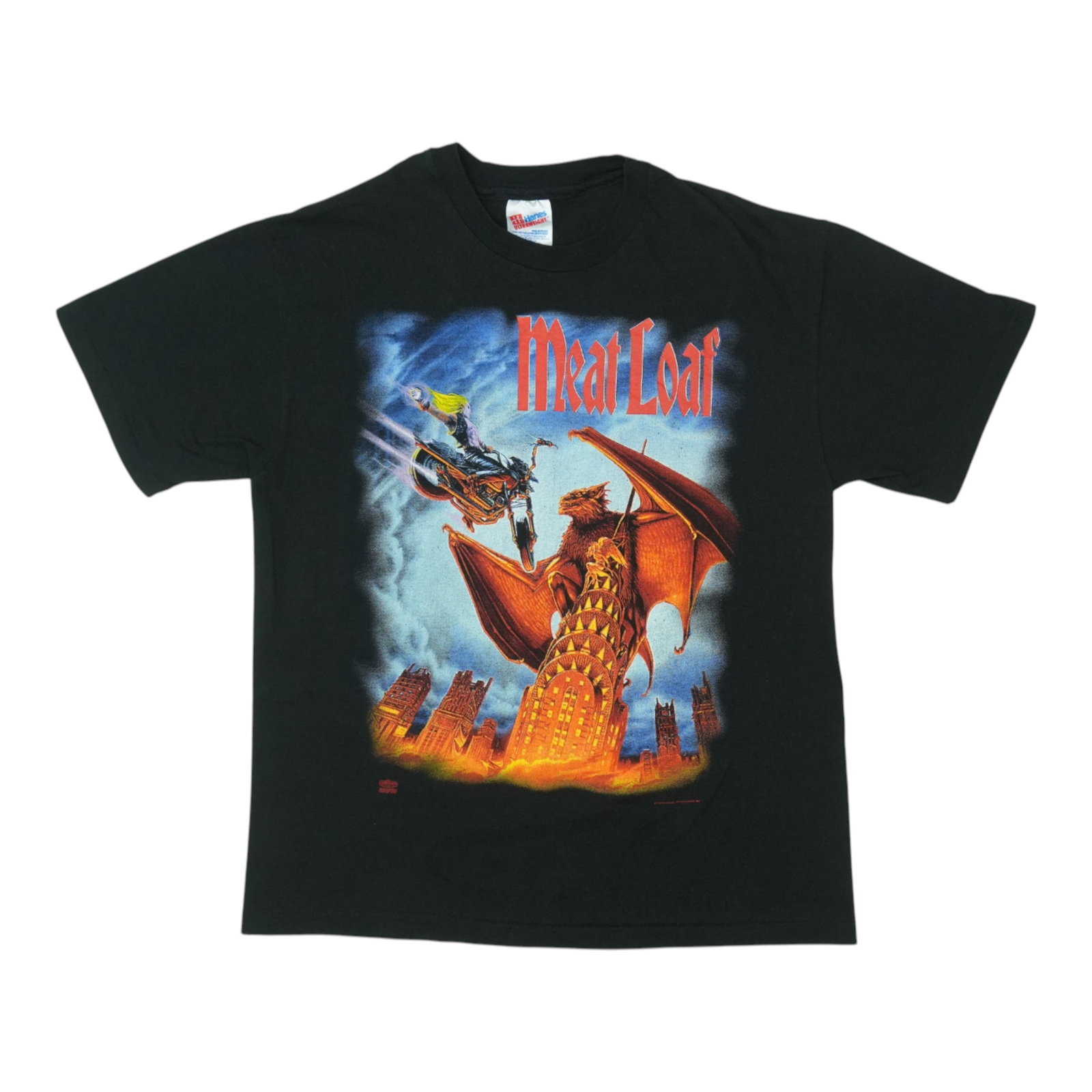 Vintage 1993 Meatloaf Louder Than Everything Concert Tour T-Shirt Size Large (1 of 6)