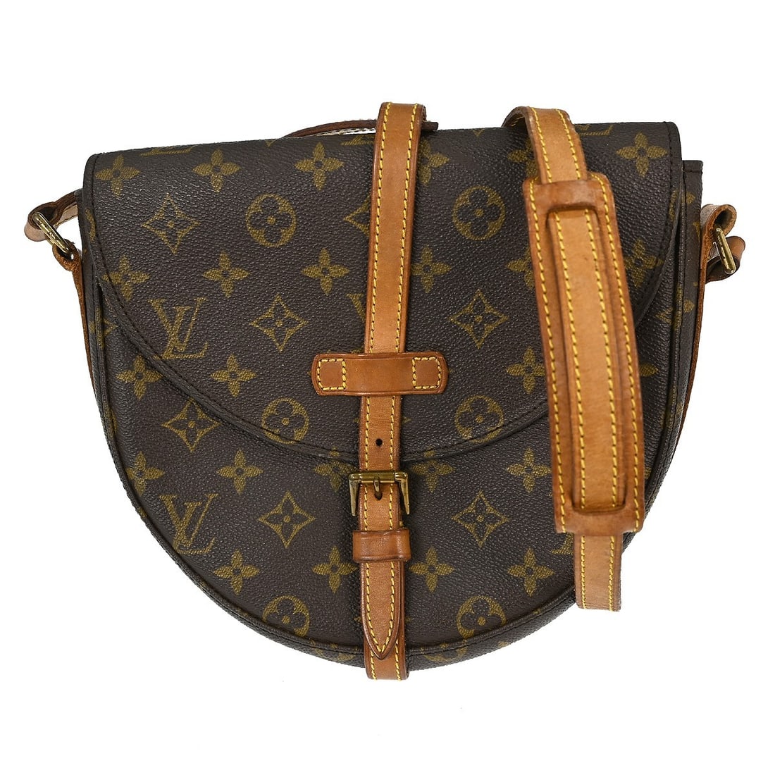 Louis Vuitton Chantilly MM Monogram Canvas Medium Crossbody Shoulder Bag: Louis Vuitton Chantilly MM Monogram Canvas Medium Crossbody Shoulder Bag This is a vintage Louis Vuitton Chantilly MM shoulder bag featuring the iconic monogram canvas leather exterior and a crossbody