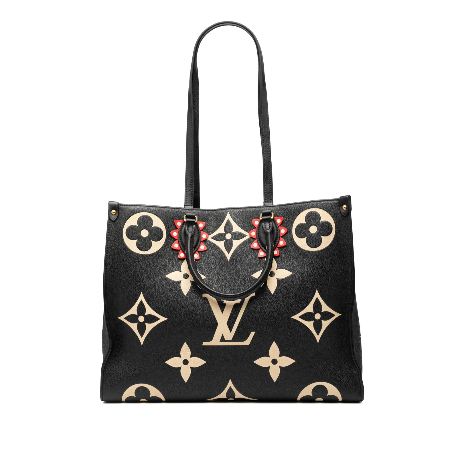 Louis Vuitton Giant Crafty Monogram Empreinte Onthego GM Leather Tote Bag (1 of 7)