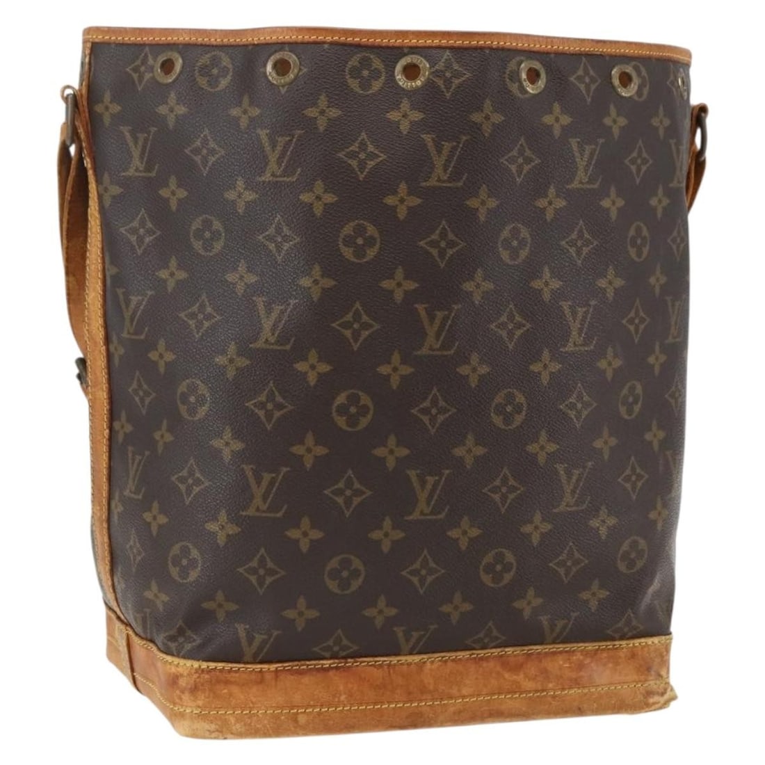 Monogram Canvas Noe Shoulder Bag by Louis Vuitton M42224: Monogram Canvas Noe Shoulder Bag by Louis Vuitton M42224 This Louis Vuitton Noe shoulder bag features the iconic Monogram canvas exterior and classic silhouette. Made in France, it has an approximate 