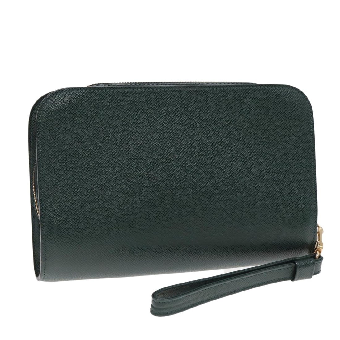 Louis Vuitton Baikal Epicea Taiga Leather Men's Clutch Bag M30184 France: Louis Vuitton Baikal Epicea Taiga Leather Men's Clutch Bag M30184 France This Louis Vuitton Taiga Baikal clutch bag in Epicea is crafted from Taiga leather and features a sleek design tailored for men