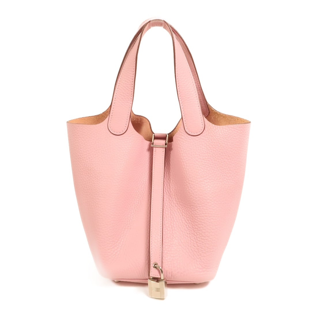 Hermes Picotin PM Mauve Sylvestre Calfskin Tote with Palladium Hardware (1 of 15)