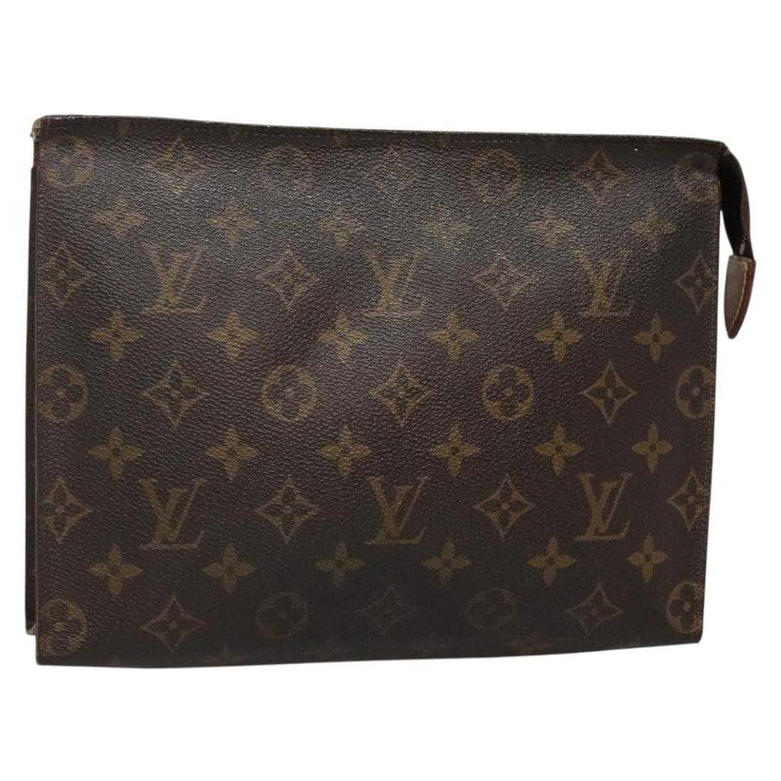 LOUIS VUITTON Monogram Posh Toilette 26 Pouch M47542 France: LOUIS VUITTON Monogram Posh Toilette 26 Pouch M47542 France The LOUIS VUITTON Monogram Posh Toilette 26 Pouch (Model: M47542) is a stylish and practical accessory crafted from durable Monogram Canvas.
