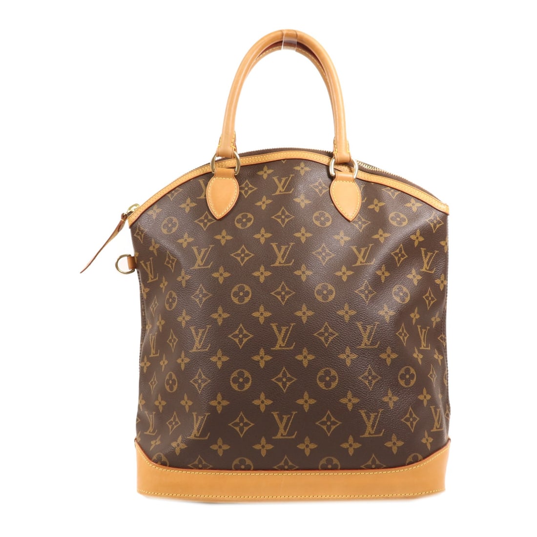 LOUIS VUITTON Lockit Vertical Handbag M40103 Monogram Brown GHW: LOUIS VUITTON Lockit Vertical Handbag M40103 Monogram Brown GHW This elegant Louis Vuitton Lockit Vertical Handbag features a classic monogram design, meticulously crafted from durable PVC coated canv
