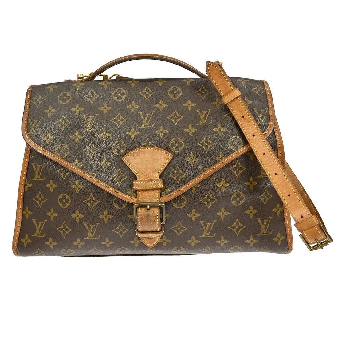 Louis Vuitton Beverly 41 Monogram Canvas GM Business Handbag (1 of 17)