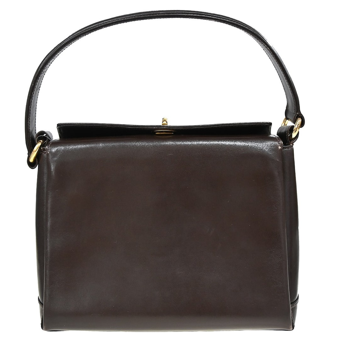 Gucci GG Pattern Brown Leather Medium Vintage Hobo Bag Italy: Gucci GG Pattern Brown Leather Medium Vintage Hobo Bag Italy This vintage Gucci hobo handbag features the iconic GG pattern and is crafted from brown leather with a matching brown lining. Designed for