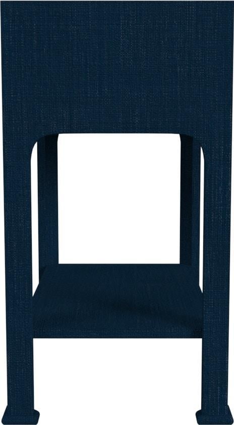 Butler Premium Navy Nightstand Georgian Style Rectangle: Butler Premium Navy Nightstand Georgian Style Rectangle This Premium Navy Nightstand from Butler Specialty combines style and functionality, making it a perfect addition to any bedroom. Featuring a sl