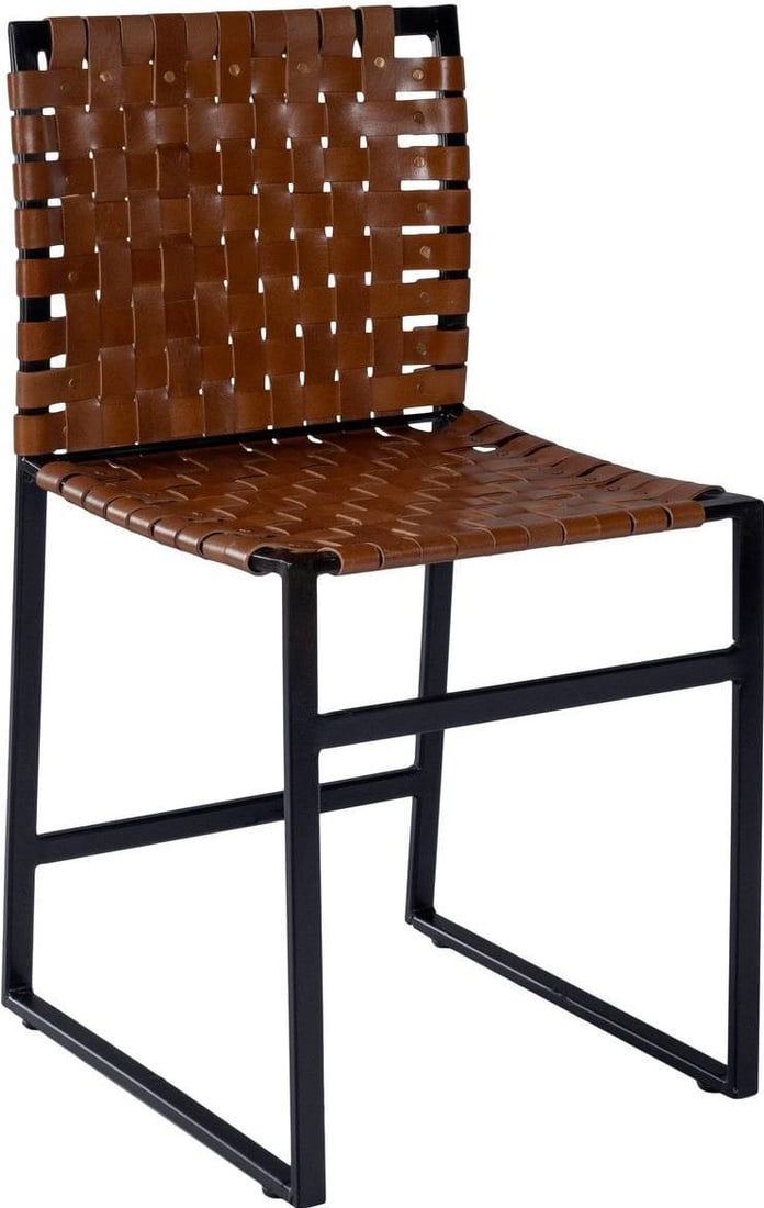 Butler Industrial Style Side Chair Rustic Brown Finish: Butler Industrial Style Side Chair Rustic Brown Finish Enhance your space with this stylish industrial side chair, featuring rustic accents that blend seamlessly into various decor styles. With a robu