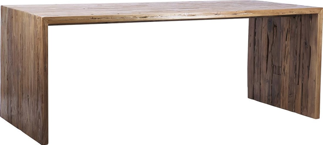 Rustic Reclaimed Teak Dining Table Chilton Collection 78": Rustic Reclaimed Teak Dining Table Chilton Collection 78" Enhance your dining experience with this elegant rustic dining table, crafted from reclaimed teak wood, ideal for sustainable homes. This stun