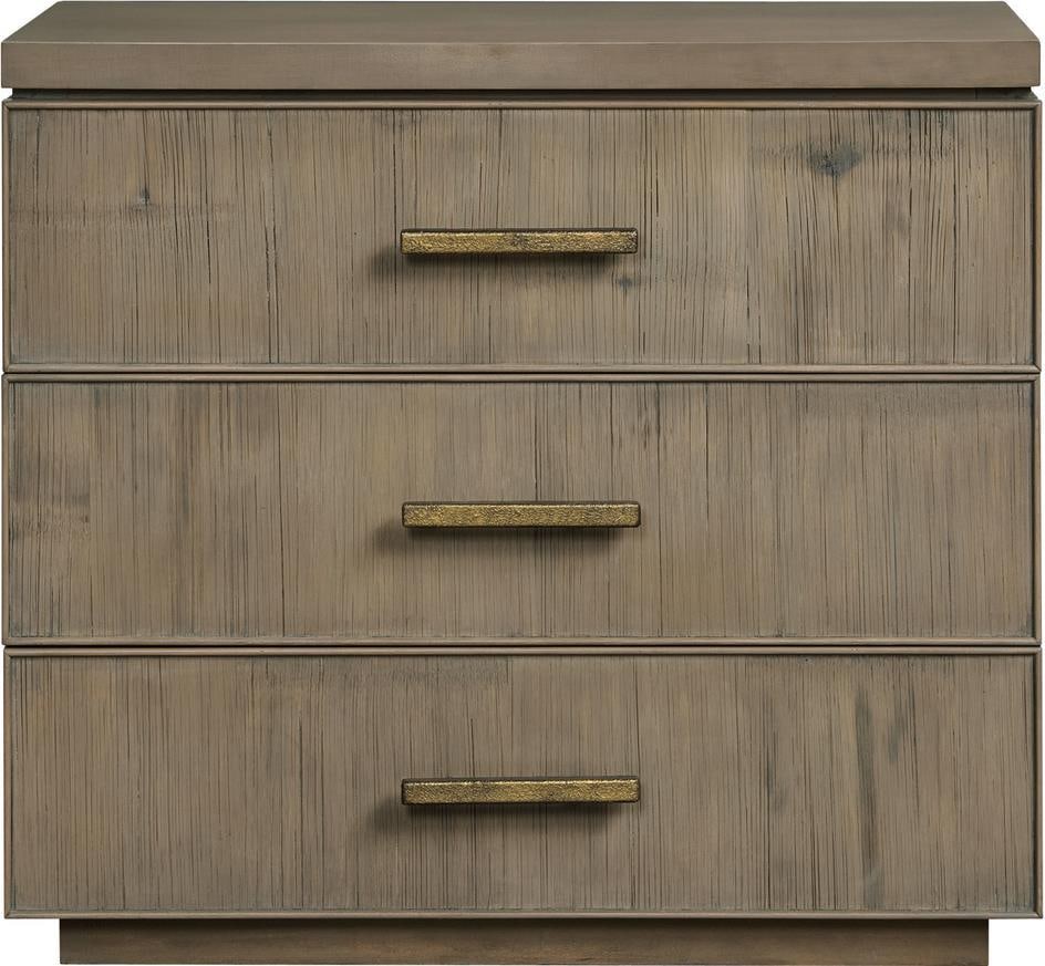 Port Eliot Contemporary Crushed Bamboo Drawer Chest Sasa Collection (1 of 1)