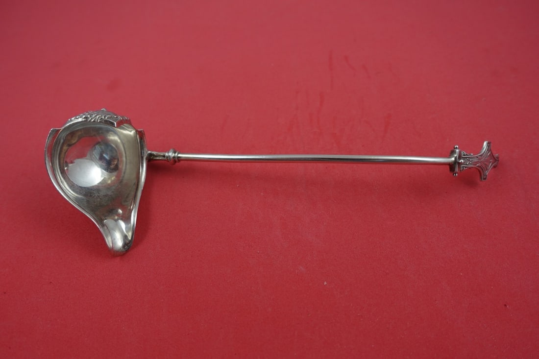 Whiting Cat Tails Sterling Silver 9 Inch Sauce Ladle With Spout (1 of 2)