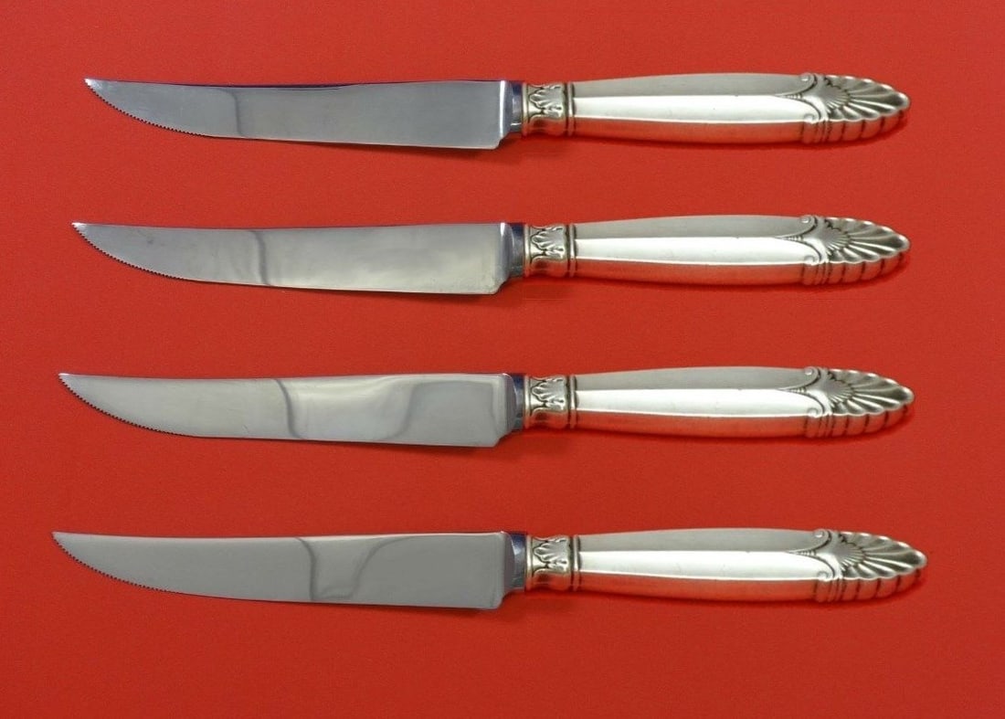 Empress Sterling Silver Steak Knife Set 4pc by International (1 of 2)