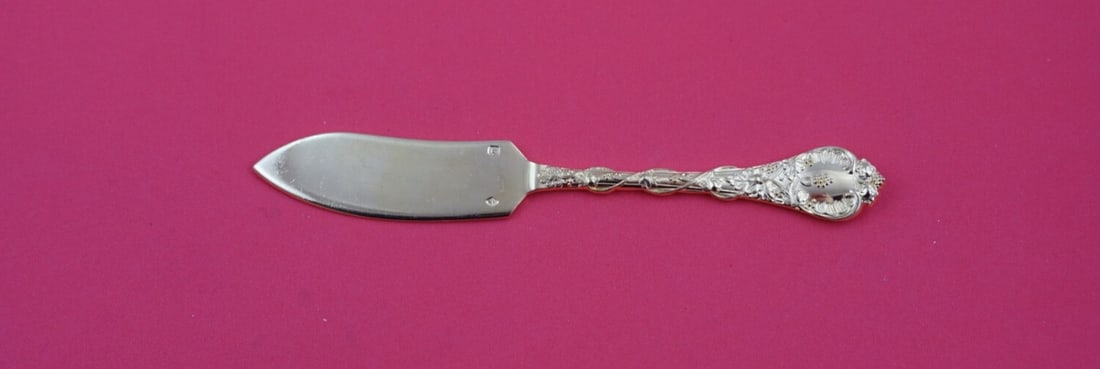 Odiot Demidoff Vermeil Sterling Silver Butter Spreader 5 7/8" Unused (1 of 2)
