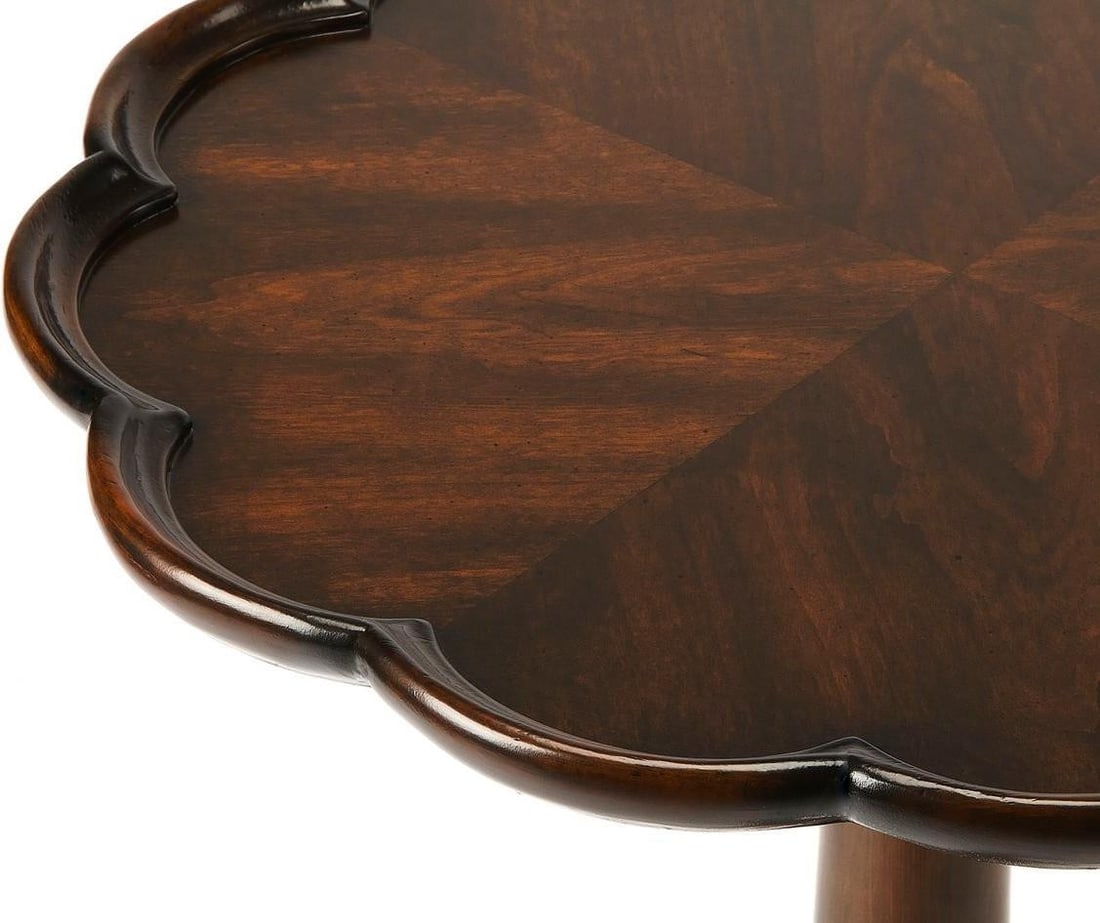 Butler Dansby Round Cherry Veneer Side Table Antique Style (1 of 2)