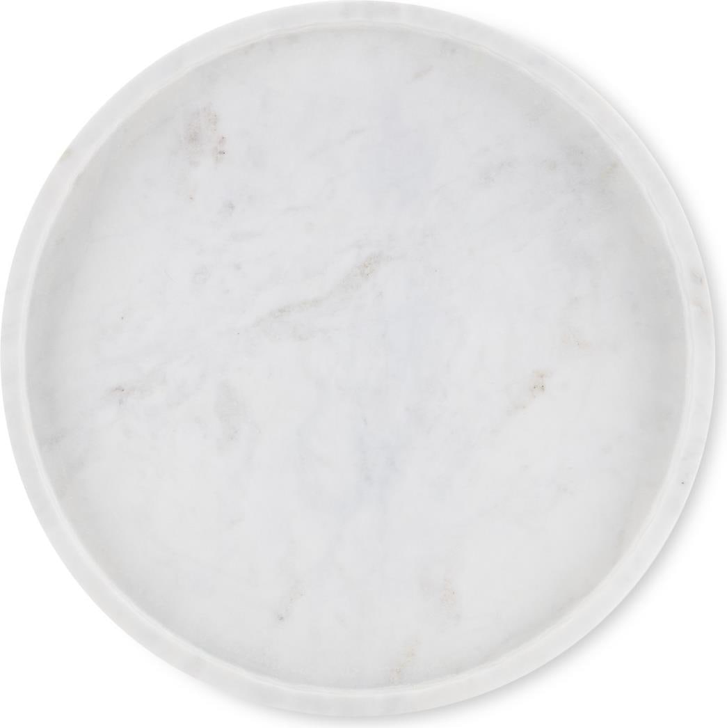 Currey Freya Marble Tray White Transitional Centerpiece 15.75": Currey Freya Marble Tray White Transitional Centerpiece 15.75" Introducing the Freya Marble Tray, an elegant centerpiece that seamlessly blends functionality with style. Crafted from high-quality whit