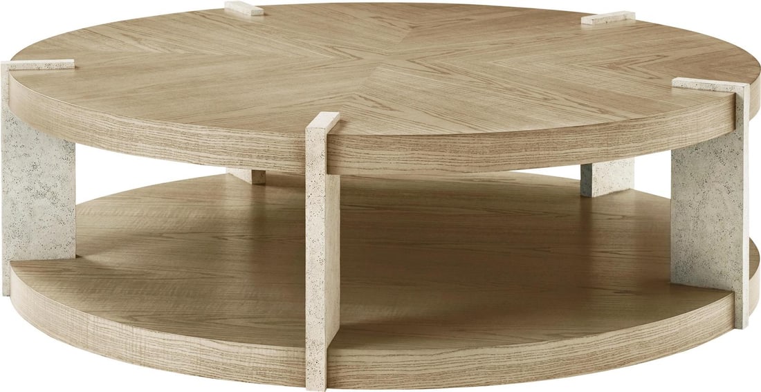 Theodore Alexander Catalina Circular Cocktail Table (1 of 3)