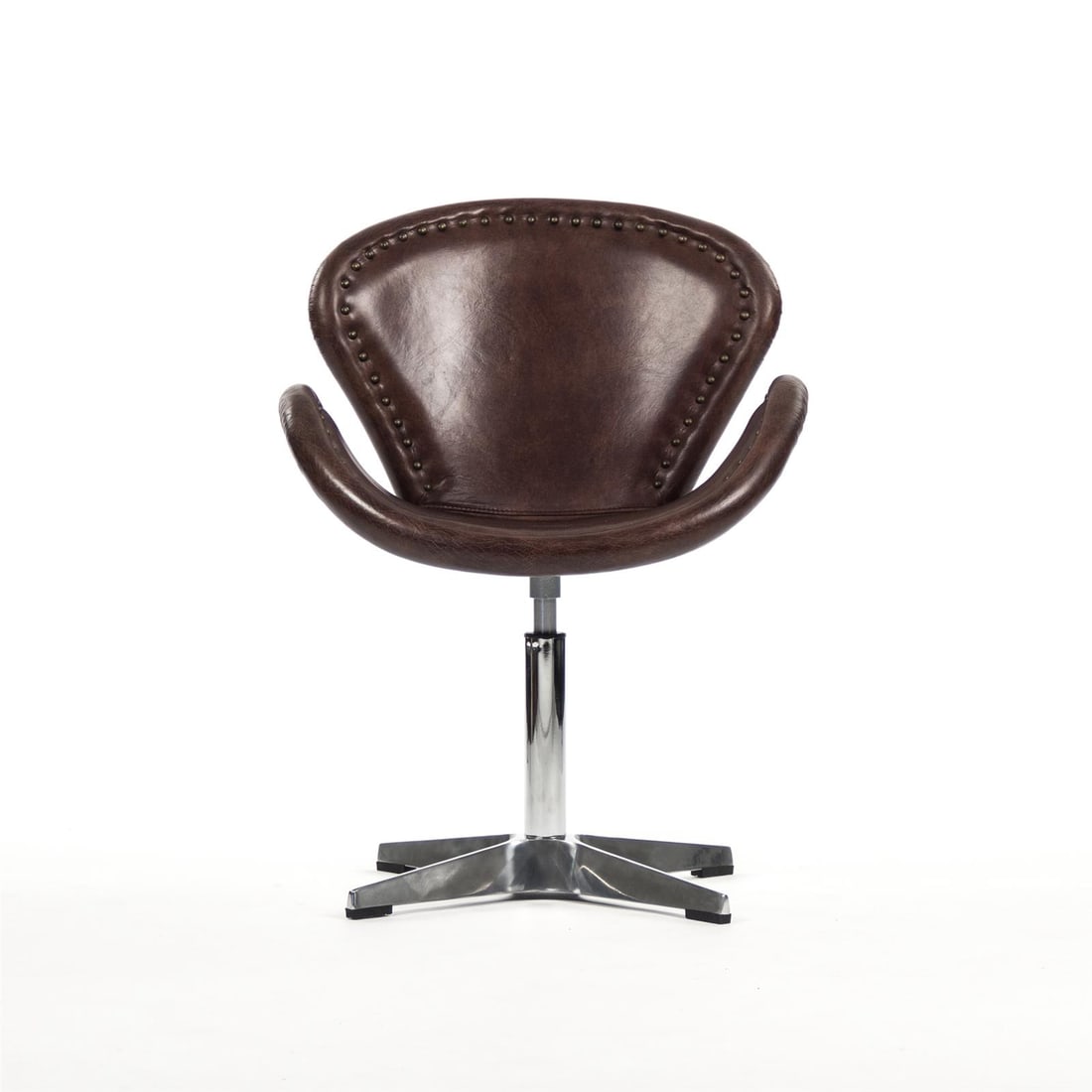 Zentique Tomas Mid-Century Modern Occasional Chair: Zentique Tomas Mid-Century Modern Occasional Chair Elevate your living space with the Tomas Chair, a stunning piece that embodies Mid-Century Modern style. Crafted from a combination of brass, iron, l