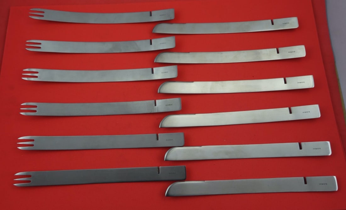 Kombi Boda Nova 12-Piece Stainless Steel Flatware Set with Tongs Feature (1 of 7)