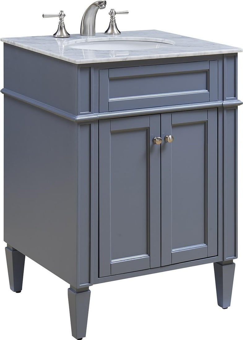 Elegant Lighting Park Ave Contemporary Vanity Cabinet Silver Chrome: Elegant Lighting Park Ave Contemporary Vanity Cabinet Silver Chrome Introducing the Park Ave Contemporary Vanity Cabinet, a perfect blend of style and functionality for your bathroom or dressing area.