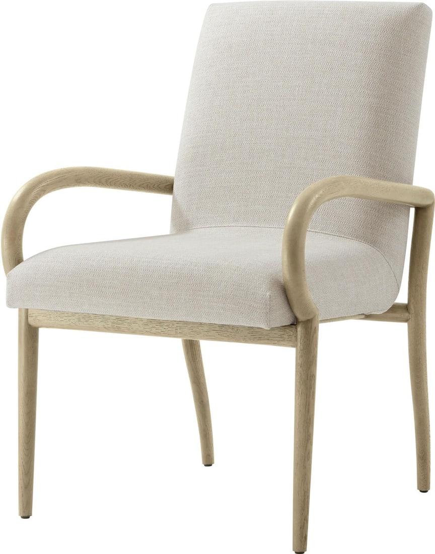 Theodore Alexander Catalina Dining Arm Chair Wood Construction: Theodore Alexander Catalina Dining Arm Chair Wood Construction Introducing the Catalina Dining Arm Chair by Theodore Alexander, a perfect blend of style and comfort for your dining space. This chair f