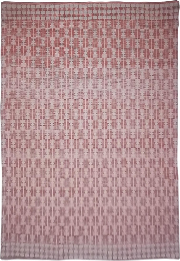 Eco-Friendly Halle Outdoor Rug 108 x 144 Handwoven PET Yarn Terracotta (1 of 1)