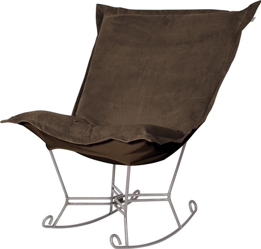 Howard Elliott Bella Puff Rocker Chocolate Titanium Frame (1 of 1)