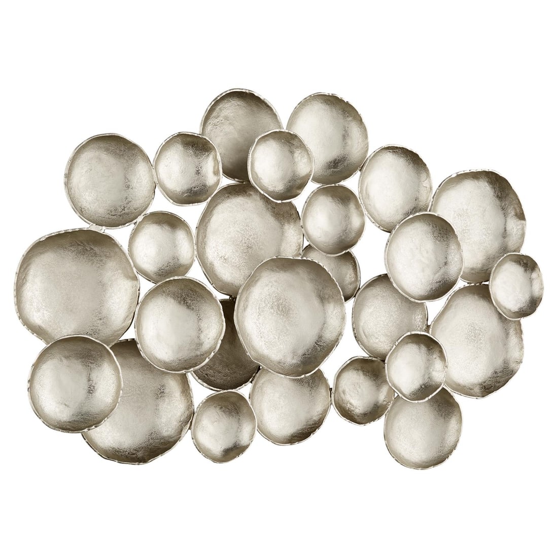 Cyan Silver Aluminum Tray Traditional Style 45L x 29W x 4.5H: Cyan Silver Aluminum Tray Traditional Style 45L x 29W x 4.5H Elevate your home decor with this stunning Cyan Aluminum Tray, designed in a traditional style. This versatile piece serves as a functional