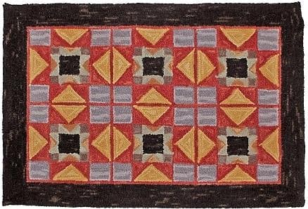 Handcrafted 100% Wool Transitional Rug 2x8 Vintage Style: Handcrafted 100% Wool Transitional Rug 2x8 Vintage Style This handcrafted wool rug showcases a charming vintage style that effortlessly enhances any space. Made from 100% wool with a cotton cloth back