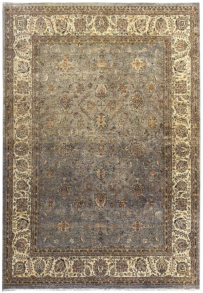 10 x 14 Chobi Peshawar Ziglar Rug Natural Wool Multicolor (1 of 11)