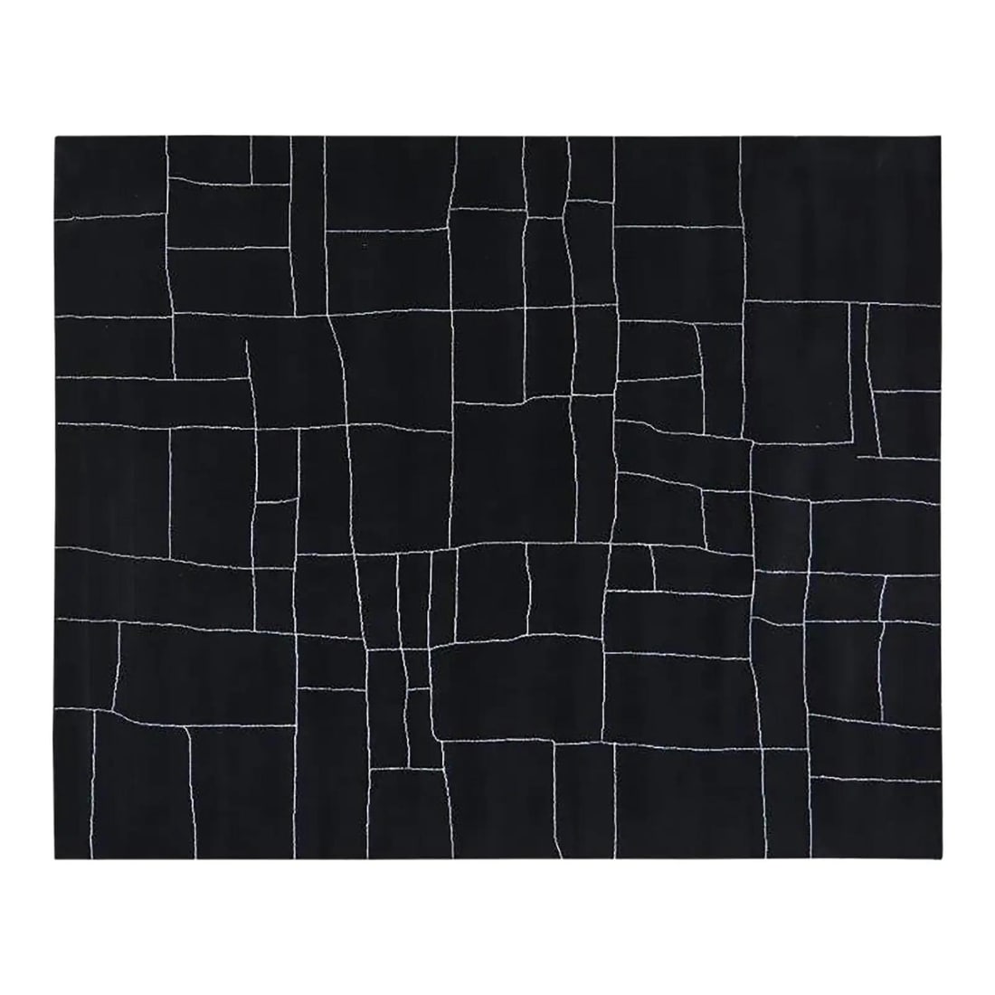 8'2" x 10' Wool Area Rug Hand Knotted Beni Ourain Moroccan: 8'2" x 10' Wool Area Rug Hand Knotted Beni Ourain Moroccan This Moroccan Beni Ourain wool rug is hand-knotted using traditional techniques, combining timeless craftsmanship with modern design elements