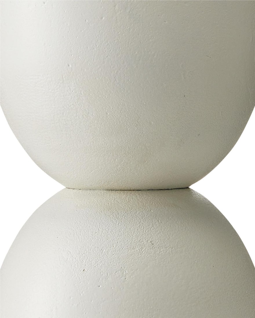 Currey Linz Mid-Century Modern White Table Lamp 29.25H: Currey Linz Mid-Century Modern White Table Lamp 29.25H Illuminate your space with the Elegant Linz Modern White Table Lamp, a stunning addition to any decor. This lamp features a mid-century modern de