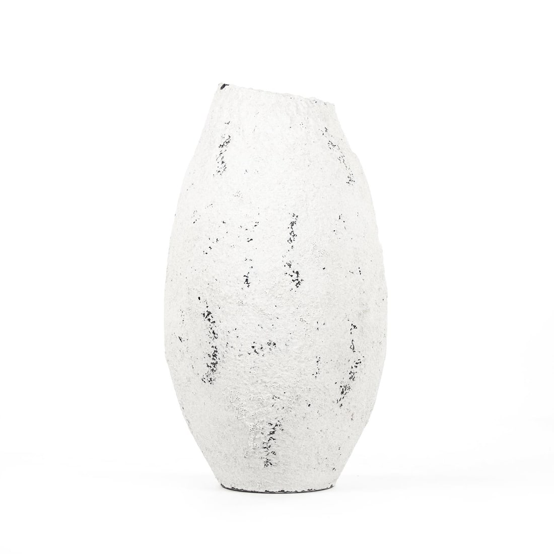 Zentique 37 Inch Alabaster Ceramic Vase Elegant Design (1 of 5)