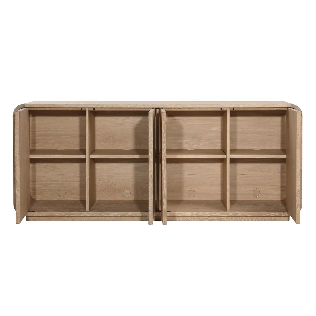 French Style Virginia Oak Wood Sideboard: French Style Virginia Oak Wood Sideboard Introducing the Natural Oak Wood Sideboard from the Virginia Design collection, a stunning piece that brings a touch of vintage charm to any space. This sidebo