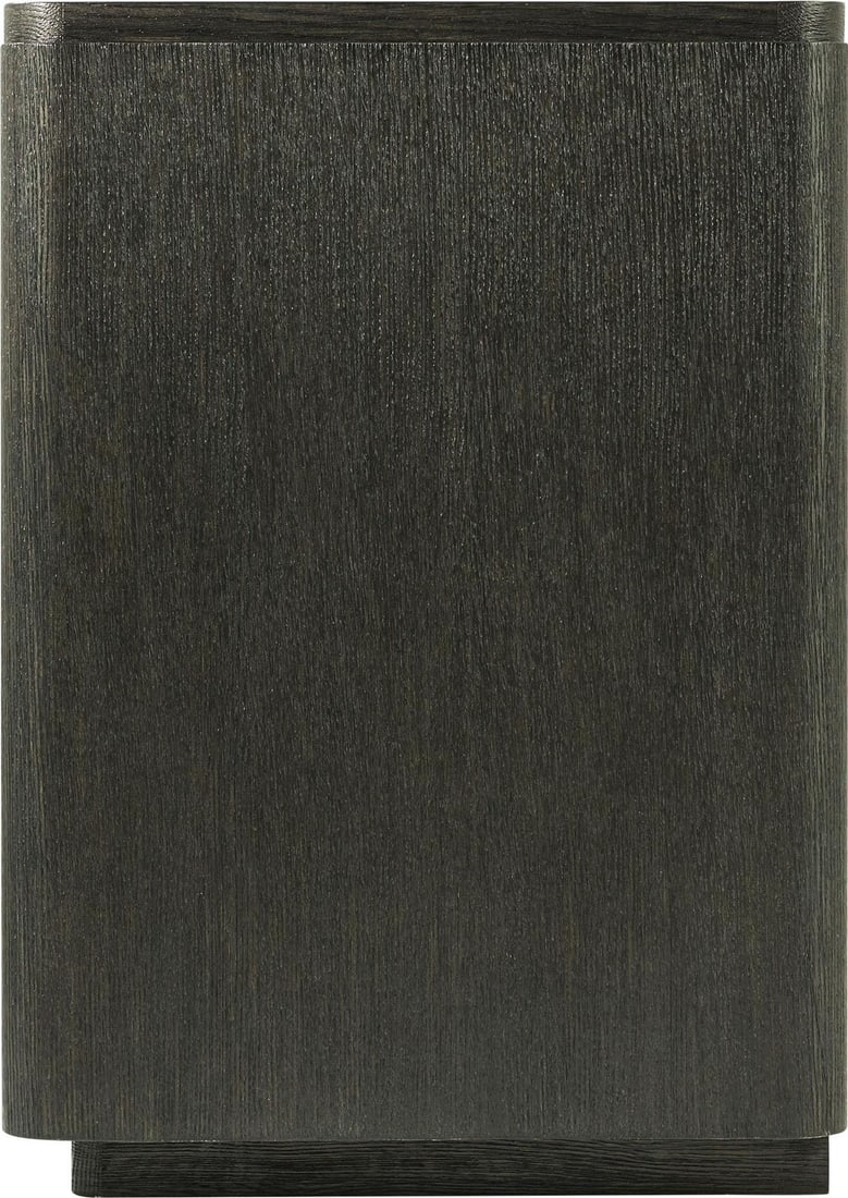 Theodore Alexander Modern Charcoal Oak Nightstand 28H x 32W x 19.75D: Theodore Alexander Modern Charcoal Oak Nightstand 28H x 32W x 19.75D This Modern Charcoal Oak Nightstand by Theodore Alexander combines contemporary design with functional elegance. Crafted from high-