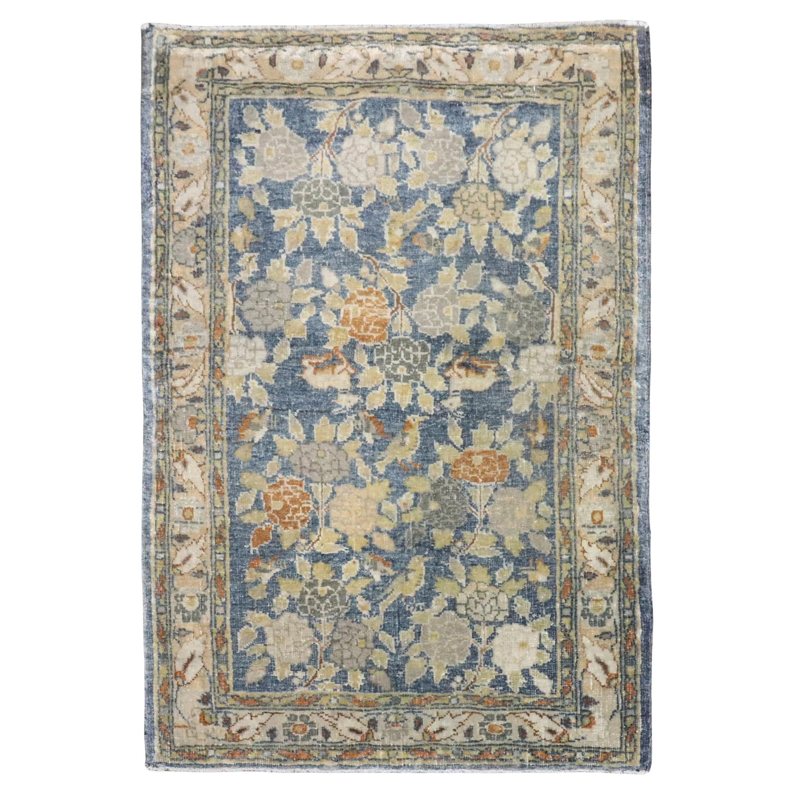 Mini Malayer Style Persian Wool Rug Early 20th Century Kazvin (1 of 7)