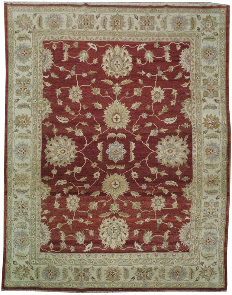 Premium 7.10 x 9.10 Peshawar Ghazni Wool Rug: Premium 7.10 x 9.10 Peshawar Ghazni Wool Rug Free continental US Shipping Enhance your living space with this exquisite Peshawar Ghazni wool rug, featuring dimensions of 7.10 x 9.10 feet. This quality