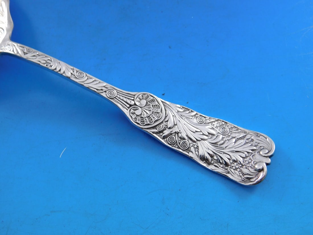 Gorham Saint Cloud Sterling Silver Brite-Cut Pie Server 9 1/8" - 3