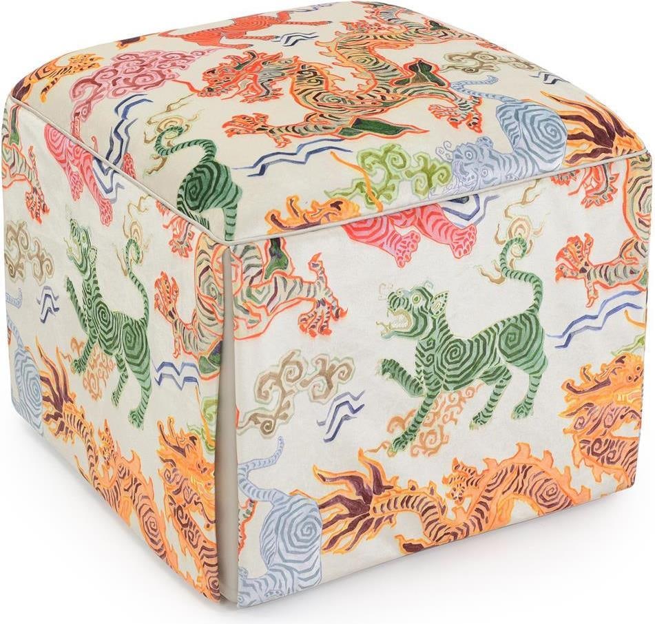 John-Richard Chelsea Ottoman Elegant Home Decor 20H 22W 22D: John-Richard Chelsea Ottoman Elegant Home Decor 20H 22W 22D Introducing the Chelsea Ottoman, a perfect addition to elegant home decor. This stylish piece offers both functionality and sophistication, 