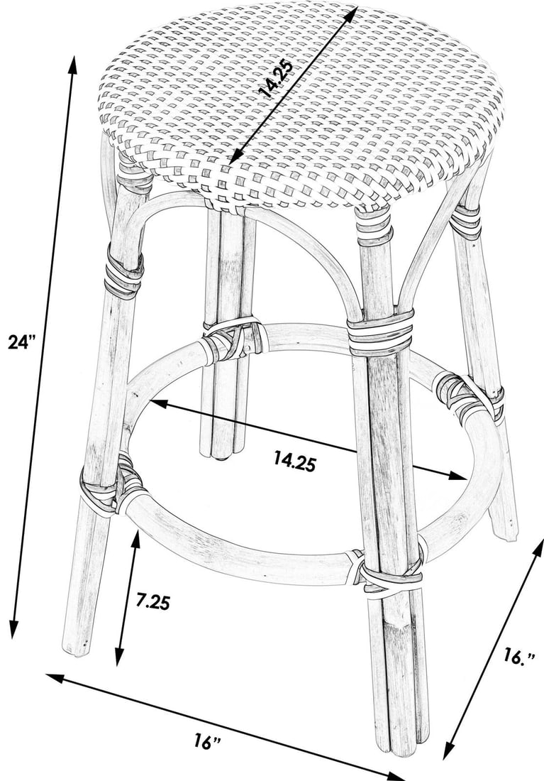 Emerald Green Transitional Counter Stool by Butler Specialty: Emerald Green Transitional Counter Stool by Butler Specialty Introducing the Emerald Green Transitional Counter Stool from the Tobias Collection, designed by Butler Specialty Company. This stylish cou