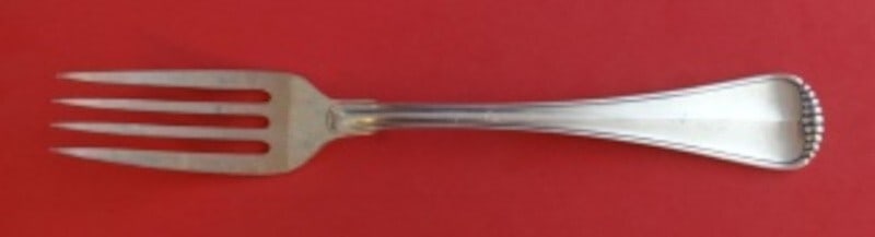 Buccellati Milano Sterling Silver Vegetable Serving Fork 10.25": Buccellati Milano Sterling Silver Vegetable Serving Fork 10.25" Elevate your dining experience with the Milano by Buccellati Serving Fork, expertly handcrafted in Italy from sterling silver. This exqu