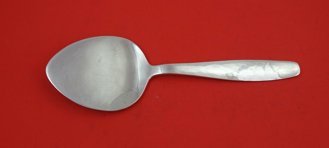Allan Adler Sterling Silver Tomato Server 9 1/8 Swedish Modern Design: Allan Adler Sterling Silver Tomato Server 9 1/8 Swedish Modern Design This exquisite sterling silver tomato server, crafted by Allan Adler, features a striking heavily hammered finish that enhances it