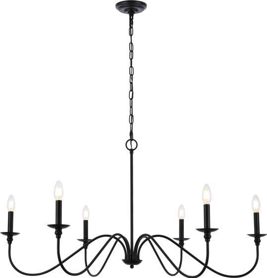 Elegant Lighting Rohan 42 Inch Matte Black Bowl Chandelier: Elegant Lighting Rohan 42 Inch Matte Black Bowl Chandelier Elevate your space with this sophisticated 42" matte black bowl chandelier, a stunning piece that combines modern aesthetics with transitiona