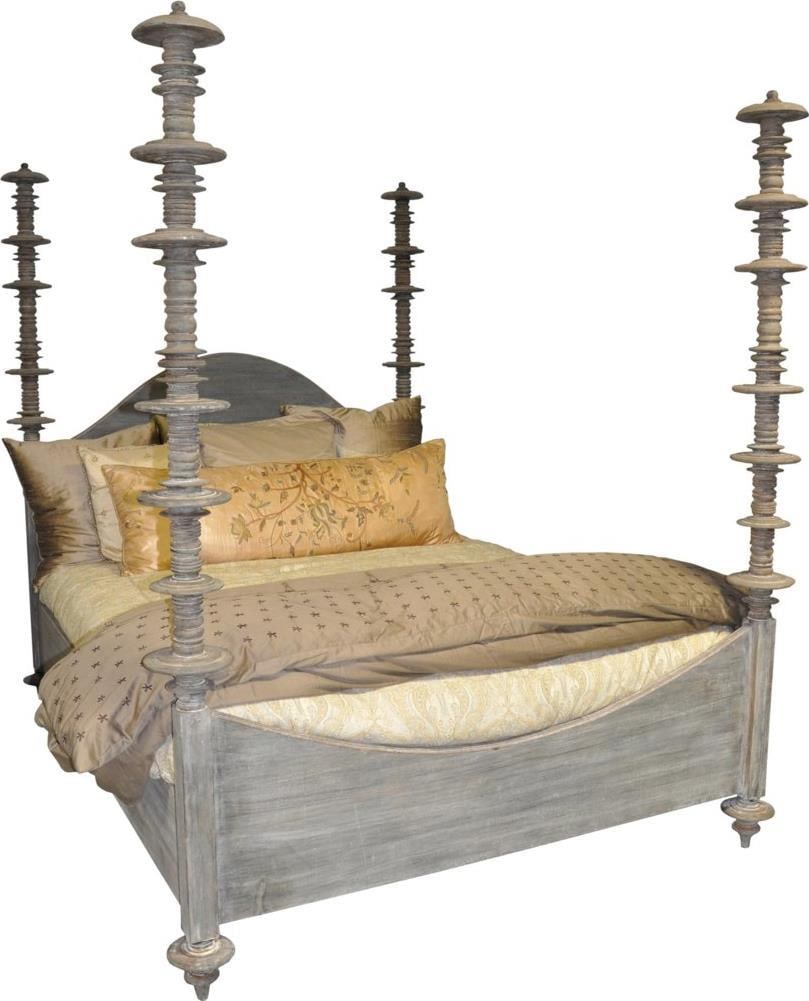 Rustic Weathered Mahogany Eastern King Bed by Noir: Rustic Weathered Mahogany Eastern King Bed by Noir Experience the charm of rustic elegance with this Weathered Mahogany Eastern King Bed. Crafted in an antique or vintage style, this bed perfectly com
